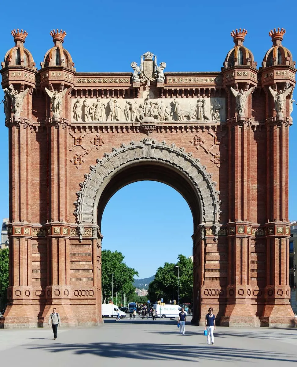 Arco di Trionfo, Barcellona