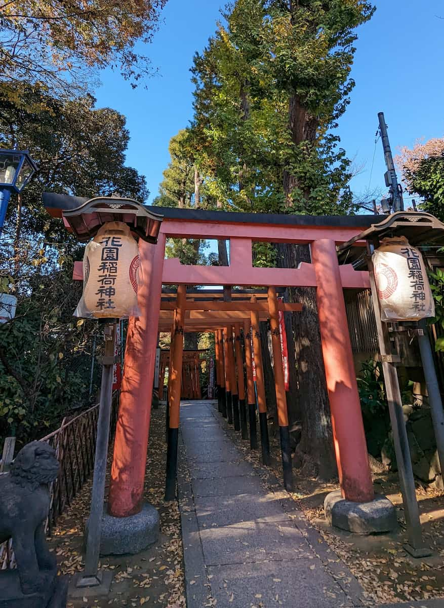 Santuario Hanazono di Shinjuku Tokyo