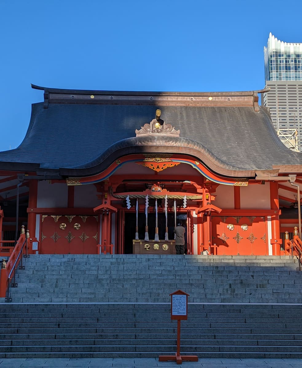 Santuario Hanazono di Shinjuku Tokyo