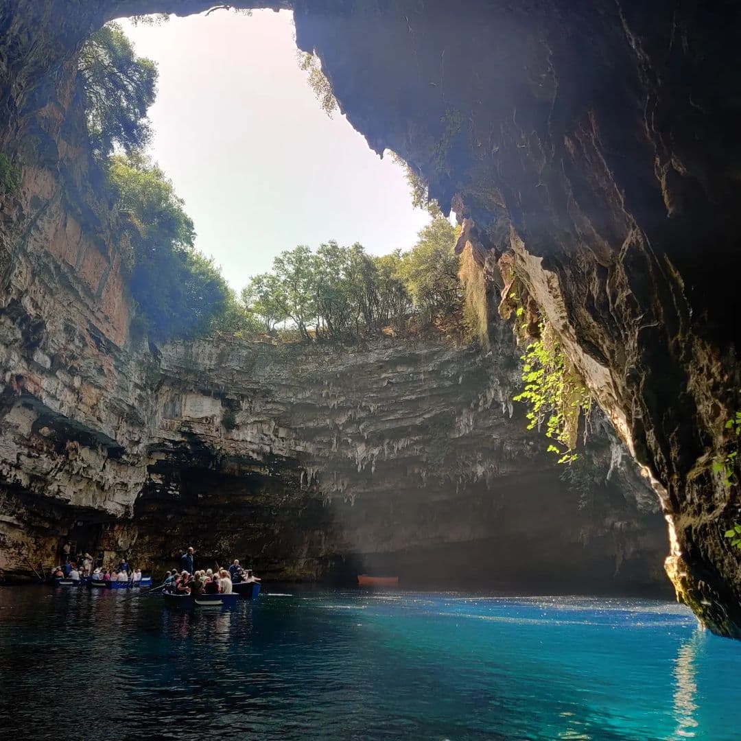 Melissani Cave