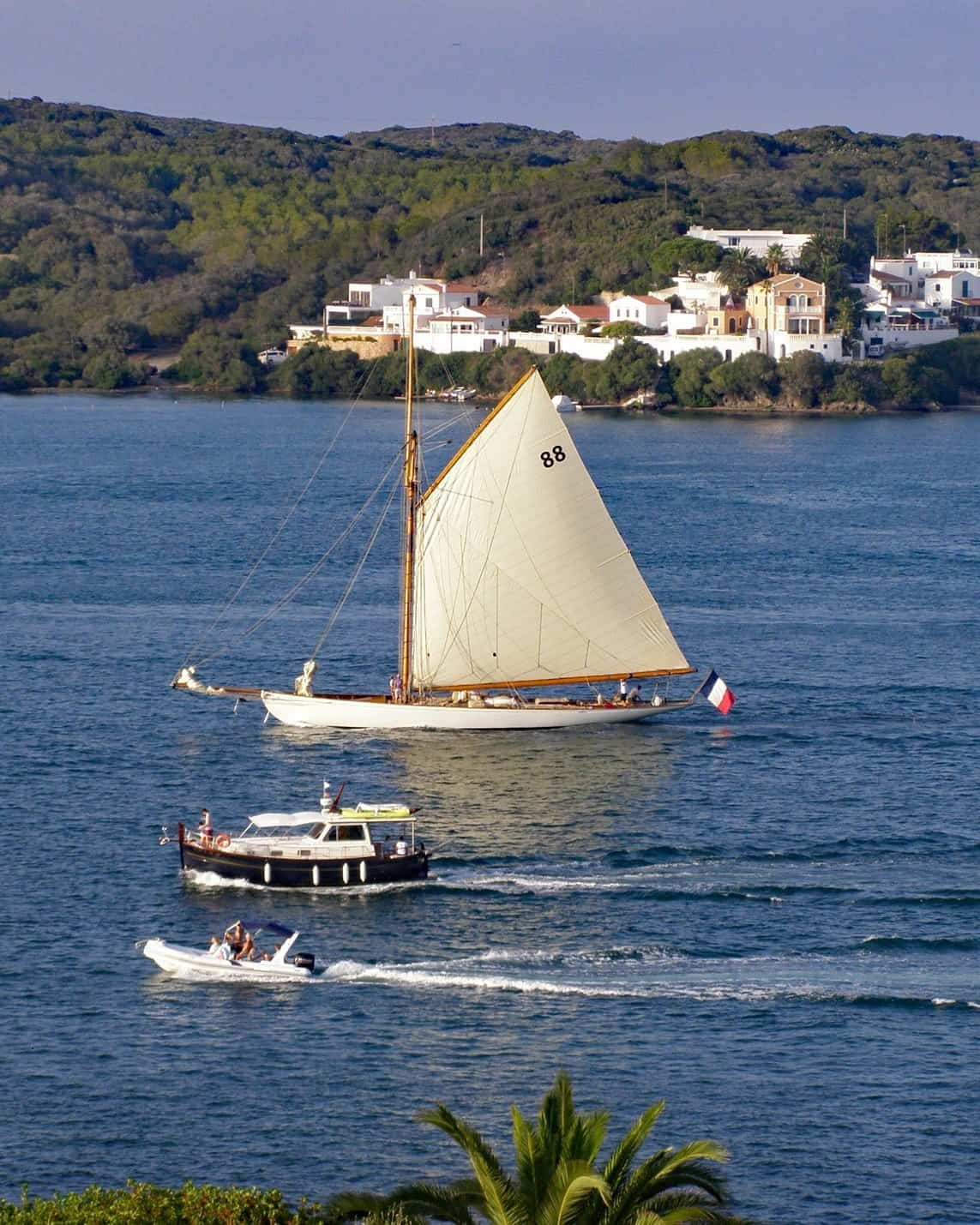 Mahón Harbor, Minorca, Spagna